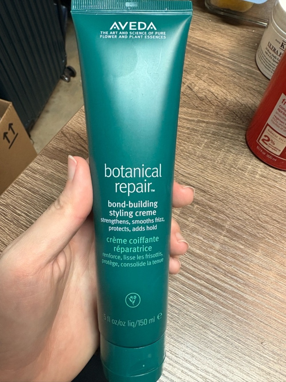 AVEDA Botanical Repair Bond-Building Styling Creme Teal Tube